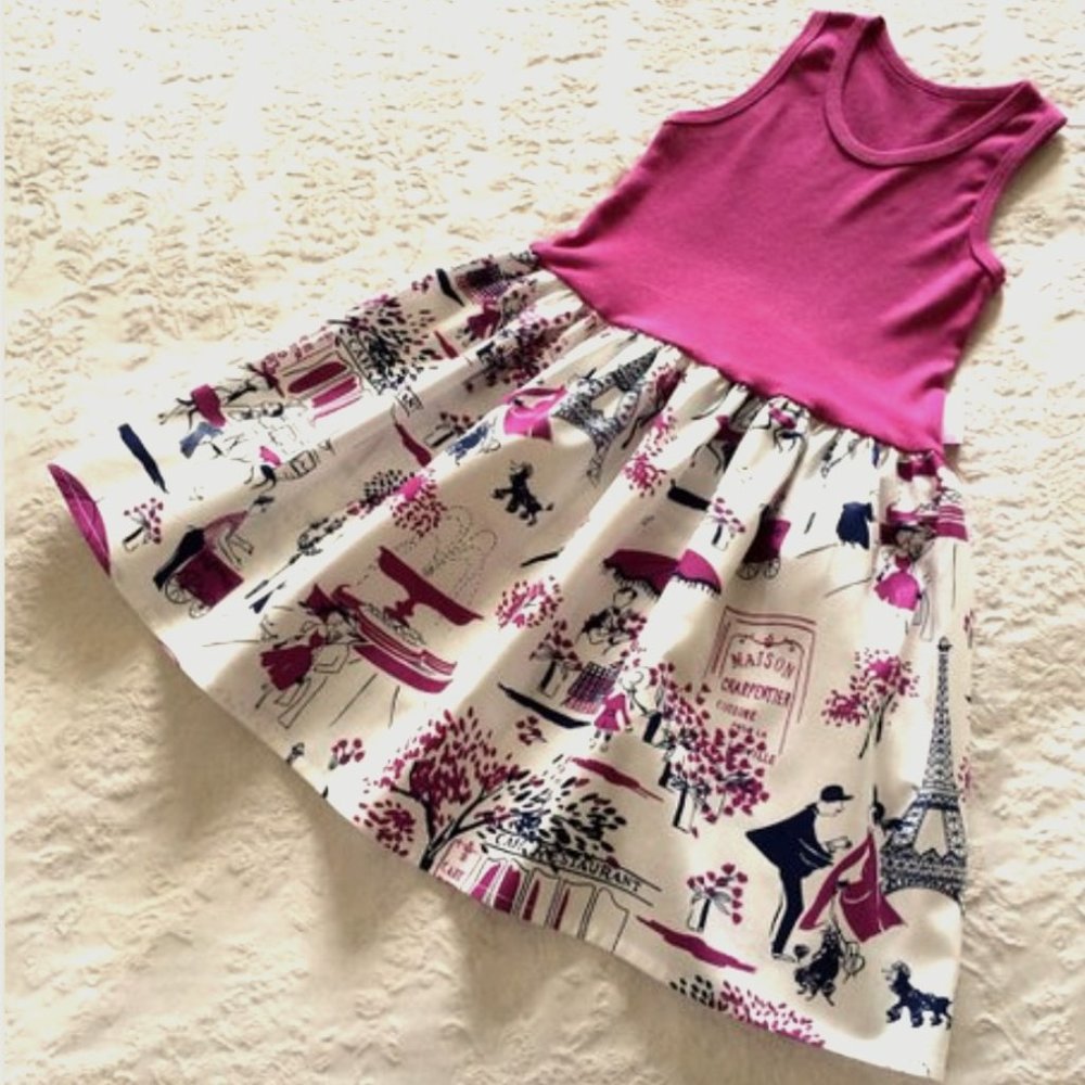 Boutique Alejandra Kearl Pink Paris Stroll Dress 6